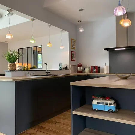 빌라 Grande Familiale Pres Du Bassin - 180m2