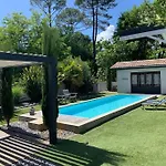 וילה Grande Familiale Pres Du Bassin - 180m2 אנדרנוס-לה-באינס